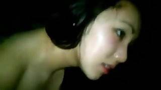 Young Indonesian lady blowjob 