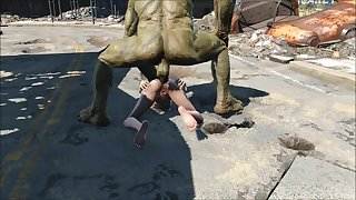 Fallout 4 Elie Supermutants ambush 